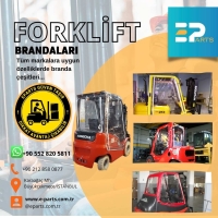 Linde Dizel Forklift Brandası