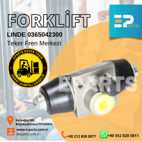 Linde Forklift 0365042300 Teker Fren Merkezi For P60