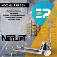 NETLİFT INOX NL-APP 25H Paslanmaz Transpalet