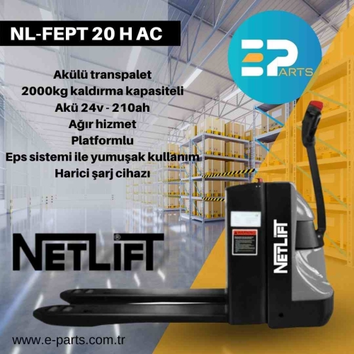 NETLİFT NL-FEPT 20 H AC Akülü Transpalet