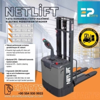 NETLİFT NL-PSE 1229 AC Yaya Kumandalı İstif Makinesi