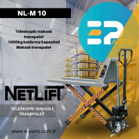 NETLİFT Teleskopik Makaslı Manuel Transpalet NL-M 10