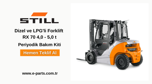 Still Dizel ve LPG'li Forklift RX 70 4,0 - 5,0 t Periyodik Bakım Kiti