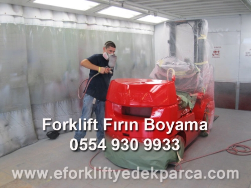 Yuki Forklift Boya Hizmetleri