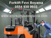 Linde Forklift Boya Hizmetleri